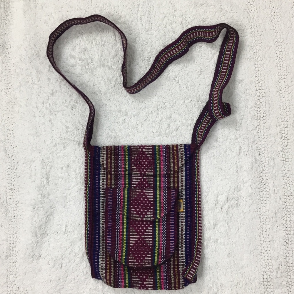 💜SALE💜PINZON Woven Crossbody Shoulder Bag Beach Boho Hippie